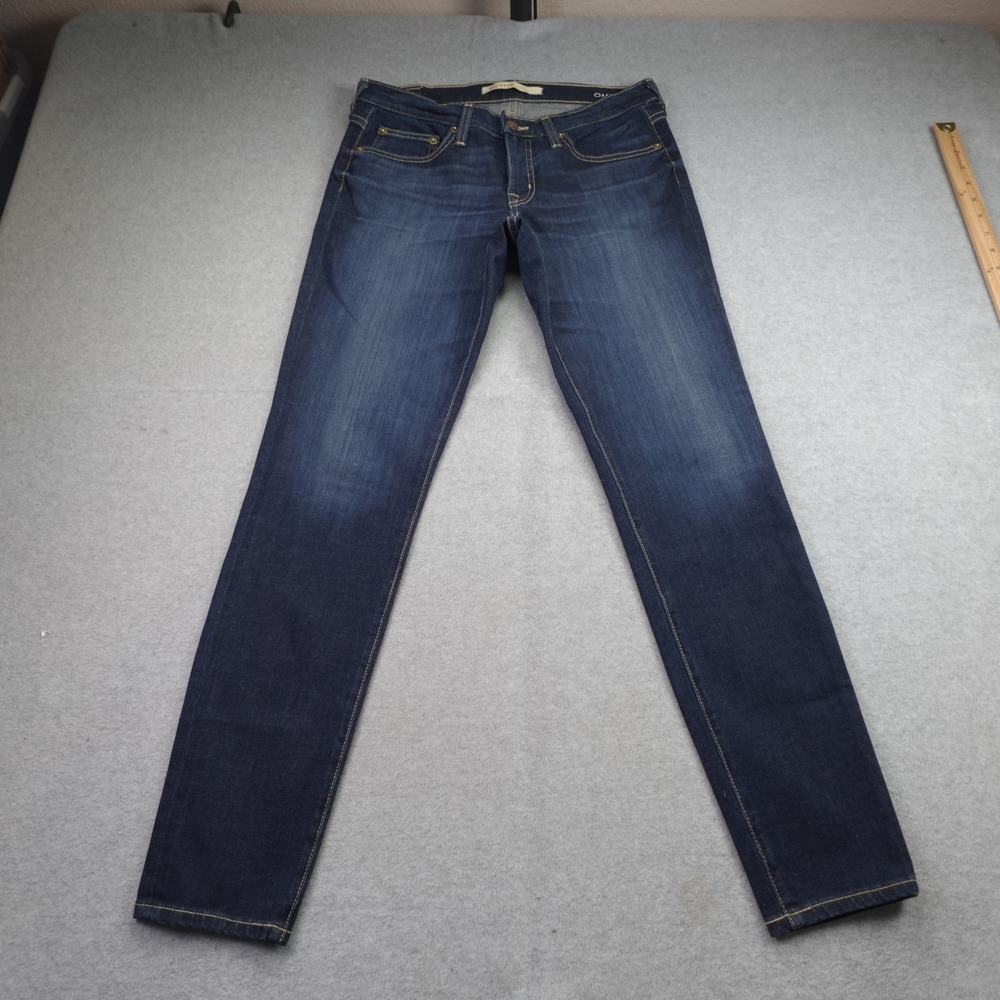 Big Star Jeans Womens 29 Dark Wash Alex Skinny Low Rise Omni Lift Tuck